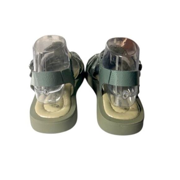 Free People Finn Platform Fisherman Sandals Sea Serpent Patent Leather EU 38 NEW - Picture 6 of 8